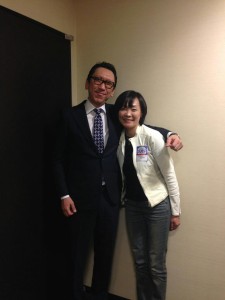 Yasunori and Mrs Abe